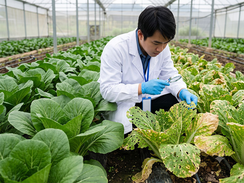 白菜常见病虫害防治方法